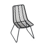 DEJA Chair 2PCS with 2 Cushions, Gray