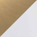 Bounty 62' Contemporary Metal Floor Lamp in Gold with White Linen Shade
