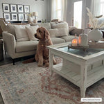 Emke Flat Pile Washable Rug - Clearance