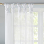 Twist Tab Voile Sheer Window Pair