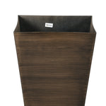 Outsunny 28" Tall Outdoor Planters - Set of 3 Large Tapered Planters