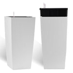 30 in Tall Large Flower Pot Planter with Self-Watering Drainage Holes