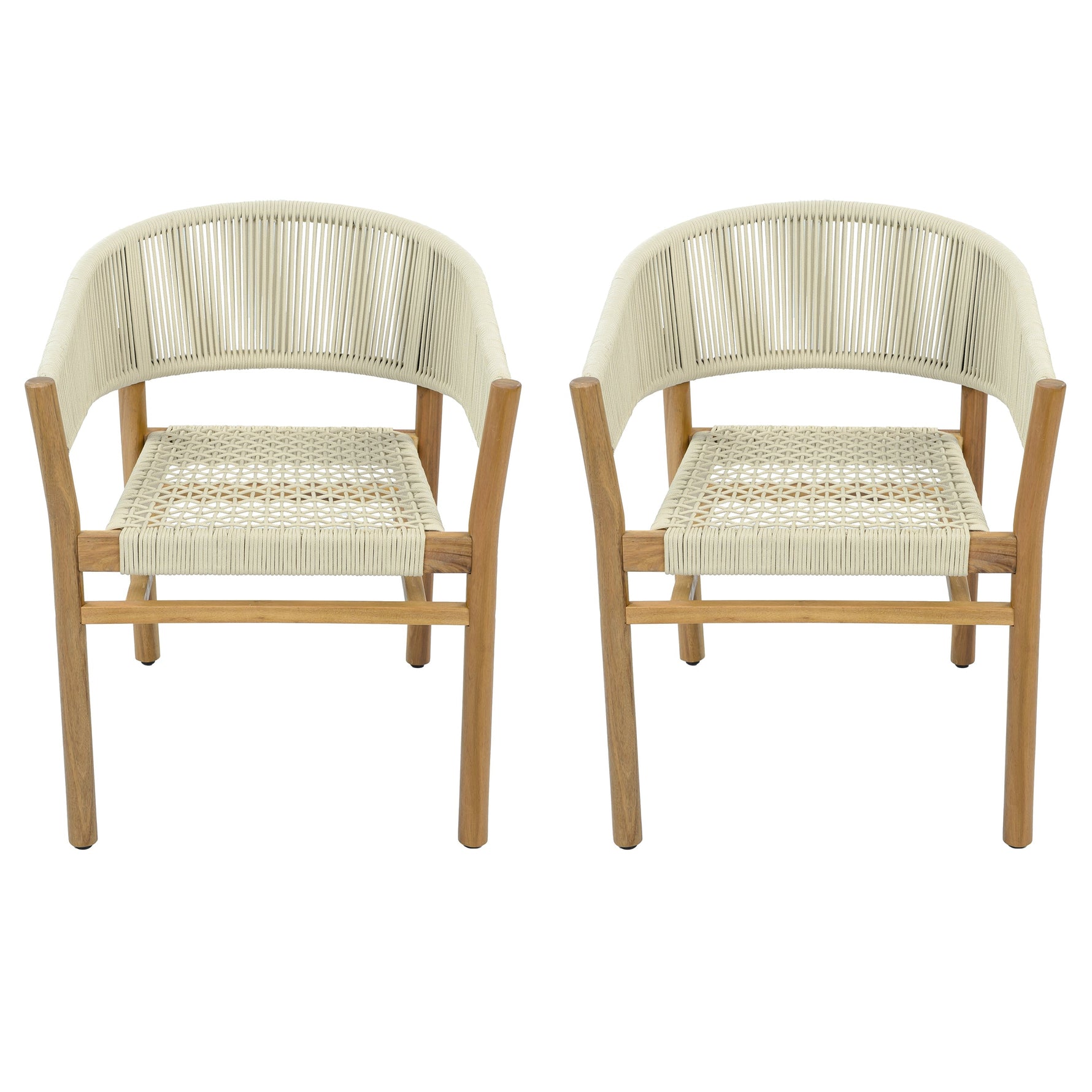 Outdoor Accent Chair Set - 2 Person Seating Group