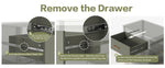 6-Drawer Double Dresser in Olive