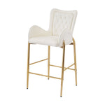 Fabric Counter Height Bar Stools (Set of 2)