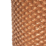 Evie Outdoor Patio Round MGO Side Table Brown