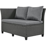 Tomax 5-Piece Outdoor Patio Rattan Sofa Set