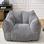 Comfortable Chenille Sofa Chairs With Highly Resilient Foam