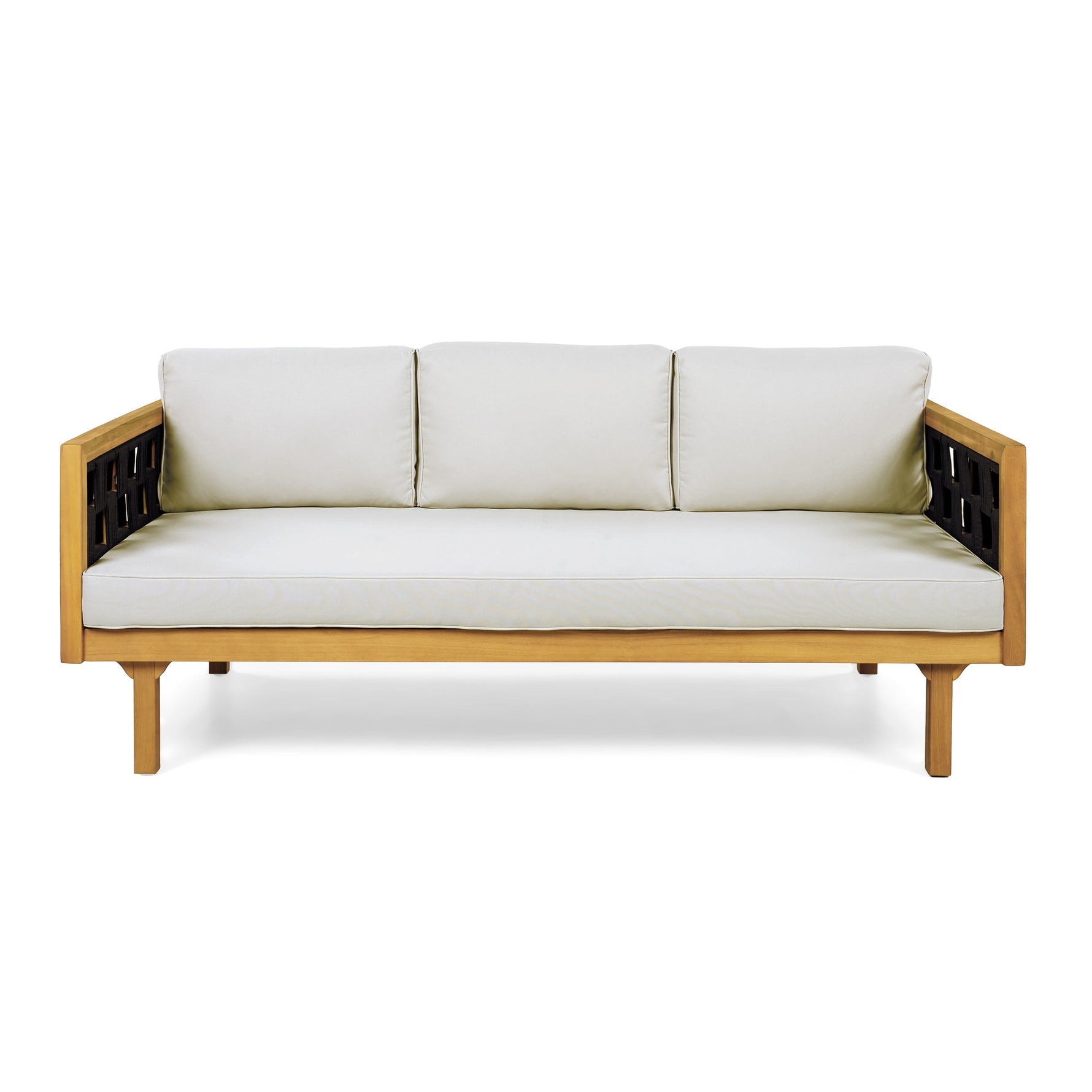 Luxury Acacia Wood Outdoor Daybed Set