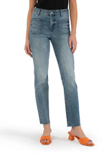 KUT from the Kloth Chrissie Fab Ab High Waist Cigarette Jeans