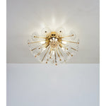 Gold Flush Mount Ceiling Light
