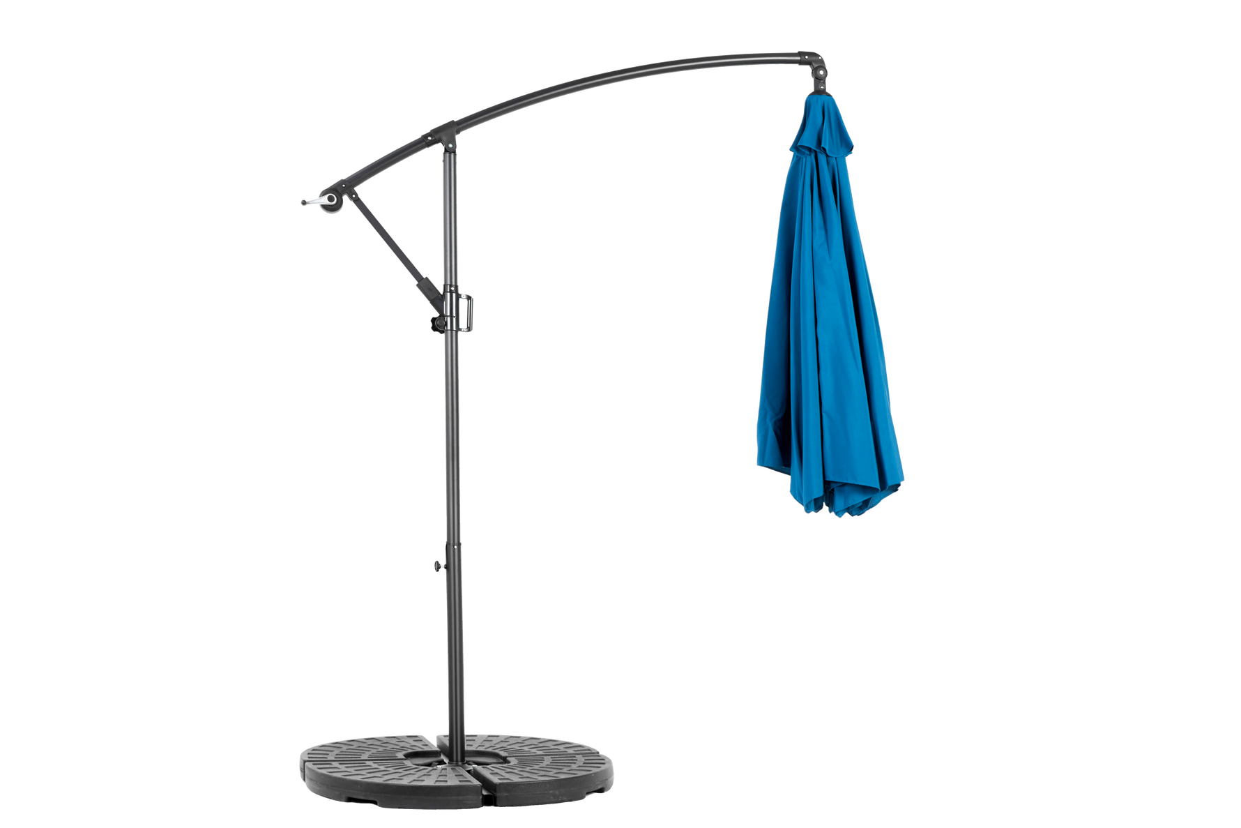 10ft Offset Hanging Market Patio Umbrella with Easy Tilt Adjustment