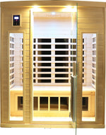 Low EMF Three person Far infrared sauna room (Roof & Floor)