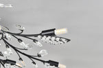 15-Light Chandelier Crystal Ceiling Lamp