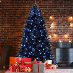 The 6-Foot Pre-Lit Black Christmas Tree