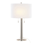 Master 29" Contemporary Metal Table Lamp Set of 2