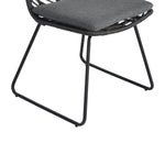DEJA Chair 2PCS with 2 Cushions, Gray