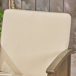 Patio Set Outdoor Acacia Wood Furniture Sets - Modern Club Chair Conversation Sets with Patio Dining Table