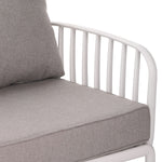 The Sleek All-Weather Resin Outdoor Loveseat and Coffee Table Set