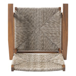 Durable Outdoor Dining Chair Set with Acacia Wood Frame and Wicker Seat