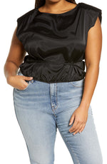 Plus Size Women's Wayf Aliso Top, Size 2X - Black