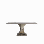 Modern Rectangular Dining Table For 6 With Chairs