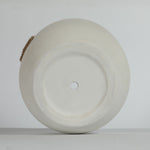 Round Concrete Planter Set of 2, Large Handmade Off White Pots