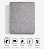 BedGear AIR-X Mattress Protector - Grey, Twin