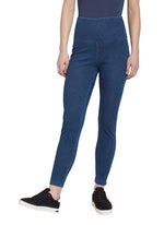 Lysse Women's Denim Legging, mid wash, XS