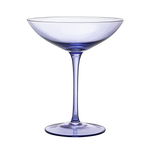 Corso Champagne Coupe Cocktail Glassware, Set of 2, Purple