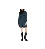 Sanctuary Womens Long-Sleeve Button-Front Dress Size 8 Jade