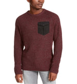 American Rag Mens Knit Crew Neck Sweater Purple L