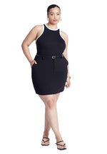 ELOQUII Women's Plus Size The 365 Mini Skirt - 14, Black Onyx