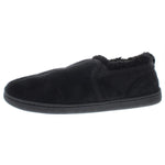 Gold Toe Mens Slippers Medium (9) Twin Gore Fleece Scuffs Black M