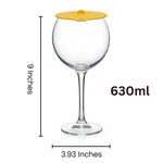 Floating Wine Glasses for Pool with Lids (Set of 2) – 21oz