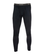 Simms Men's Heavyweight Fleece Lined Baselayer Bottom - Black
