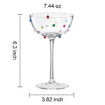 Khen Confetti Coupe - Set of 2