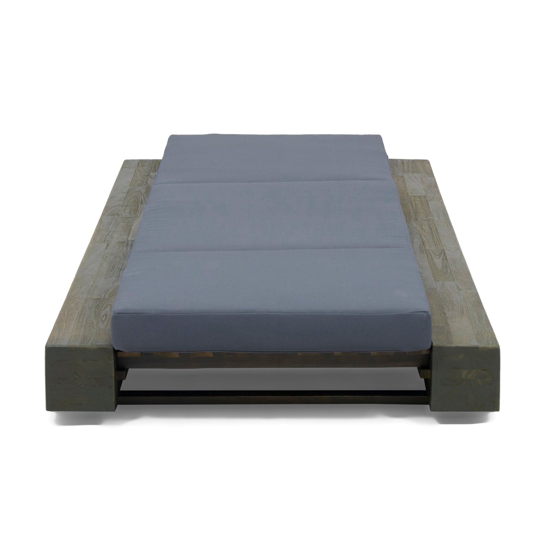 Gray Broadway Ian Chaise Lounge Cushion (Triple Folds)