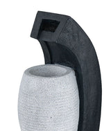 Water Fountain With Vase Design, Light And Pump