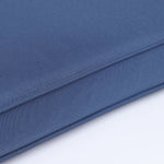 Outdoor Chaise Lounge Chair Cushion - Navy Blue Polyester