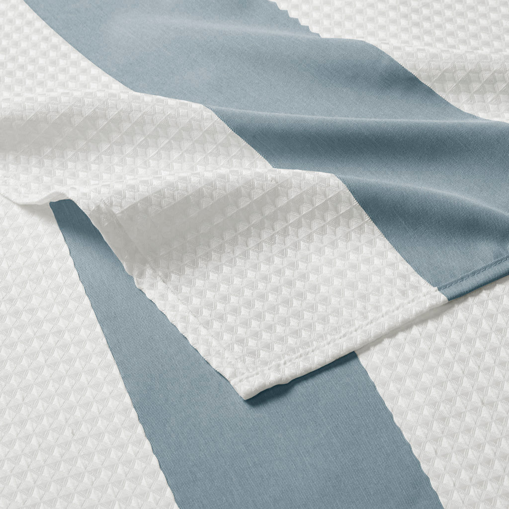 Shower Curtain with 3M Treatment Blue 72x72