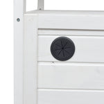 Foldable Outdoor Kitchen Island Patio Cart with Storage