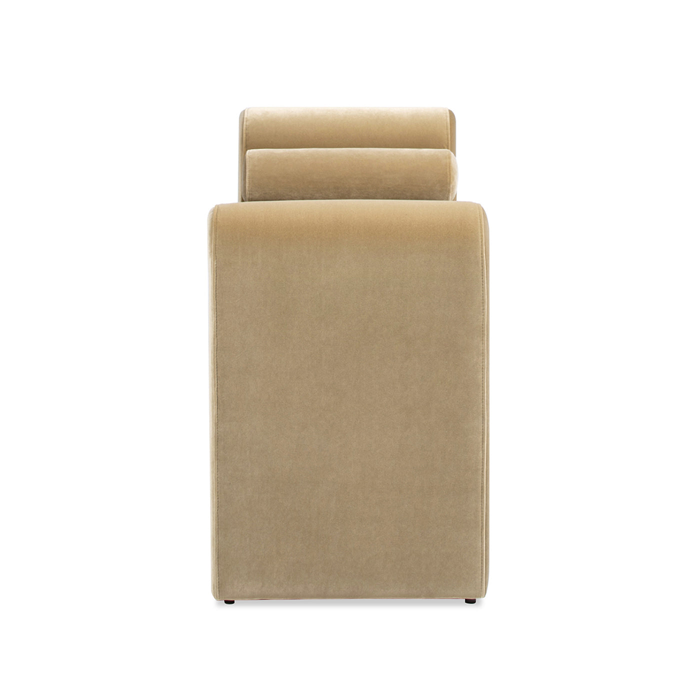 Mason 60.5' Arched Arm Bench with Bolster Pillows