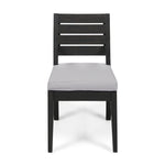 7-Piece Outdoor Dining Set with Extendable Acacia Wood Table