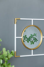 3 Mirror Piece Wall Mirror in Rectangular Frame