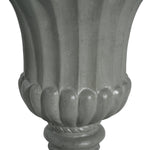 Outdoor Garden Urn Planter, Gray