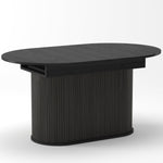 55.11'-70.86' Extendable Dining Table with Striped Legs