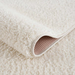 Judy White Washable Area Rug - Clearance
