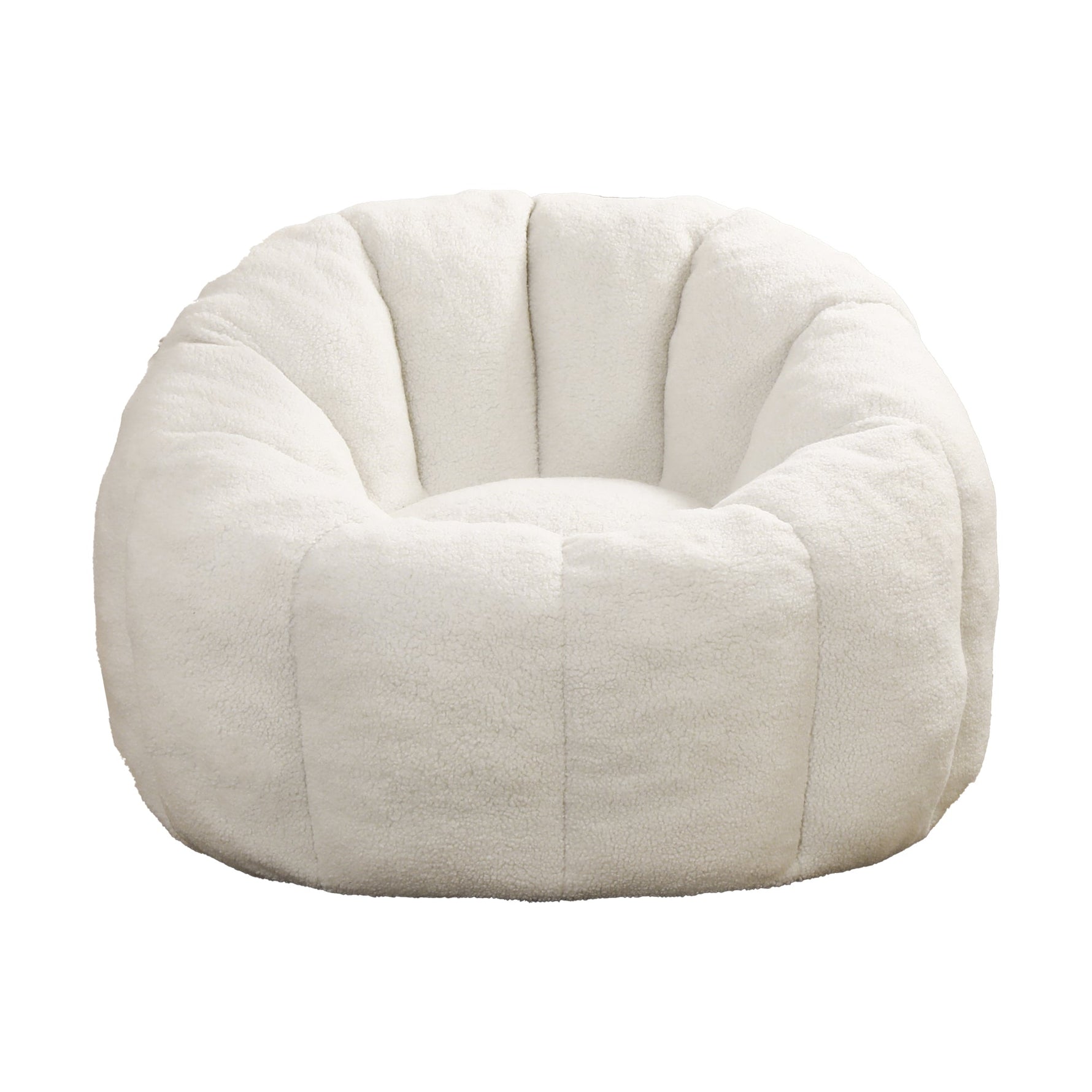 Bean Bag Chair with Armrests and High-Density Foam