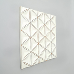 White Wooden Wall Décor – Modern Rustic Wall Art